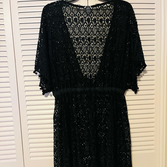 Wave Zone NWOT and never worn size Medium Swim Cover Up in Black. - Picture 3 of 9